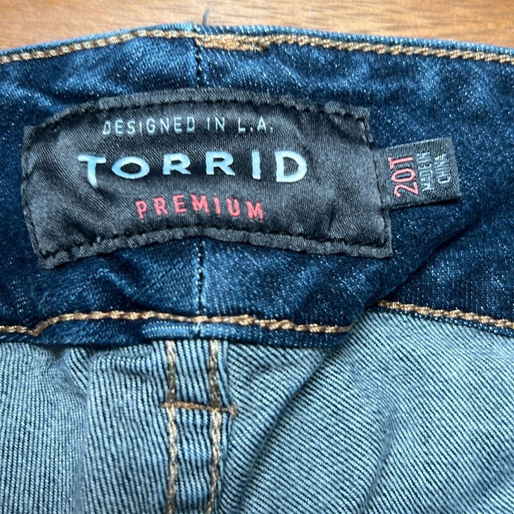 Torrid Jeggings Jeans Dark Blue